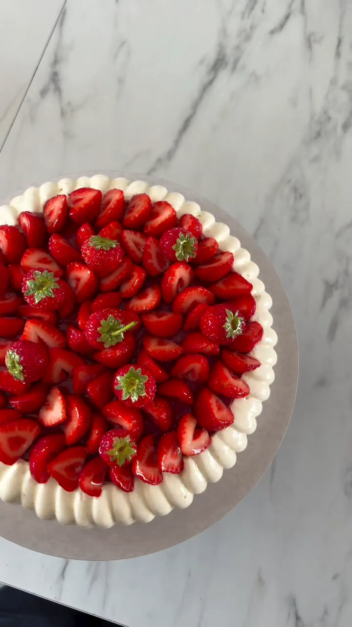 Tarte aux fraises